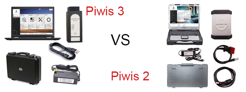 Porsche Piwis 3 is better than Porsche Piwis Tester 2