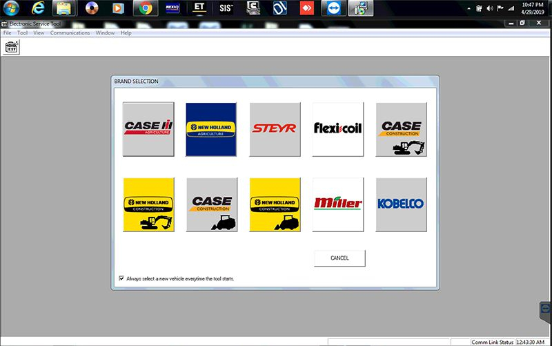 CNH DPA5 New Holland Electronic Service Tools in stock!-5